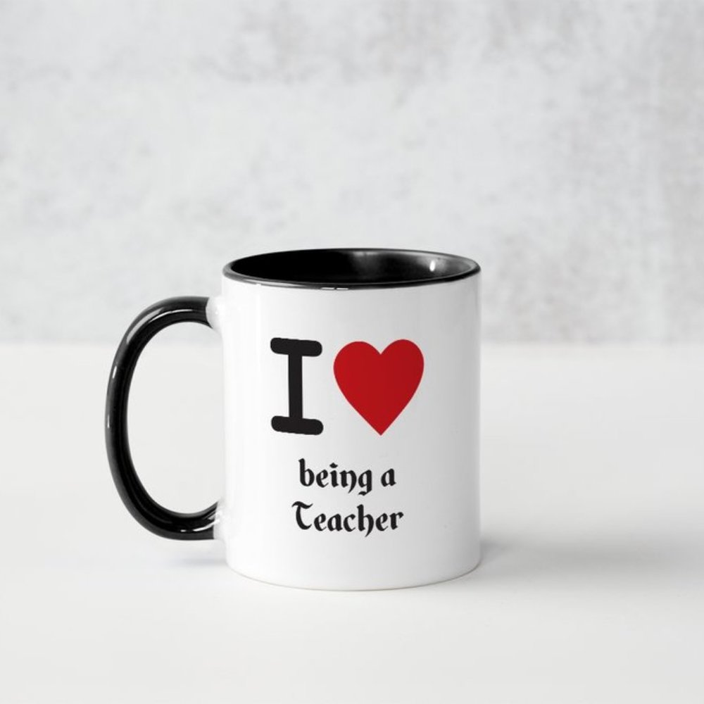 Custom Made I Love Mugs (Educator mugs)